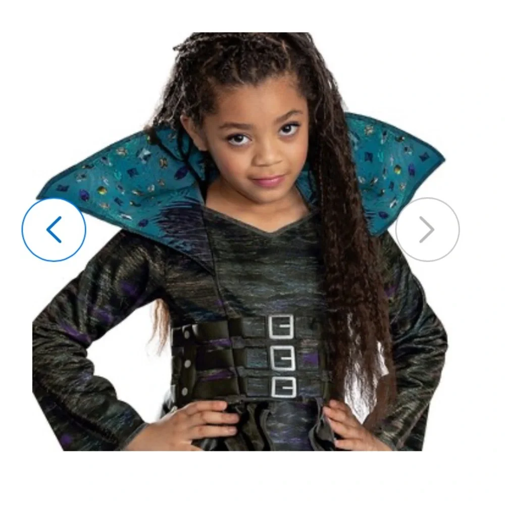 Disney Descendants Uliana Black and Blue Costume NWT.  Size medium. Cosplay